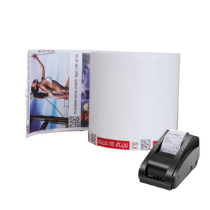 Rollo de papel t&eacute;rmico impreso personalizado 80x80 mm